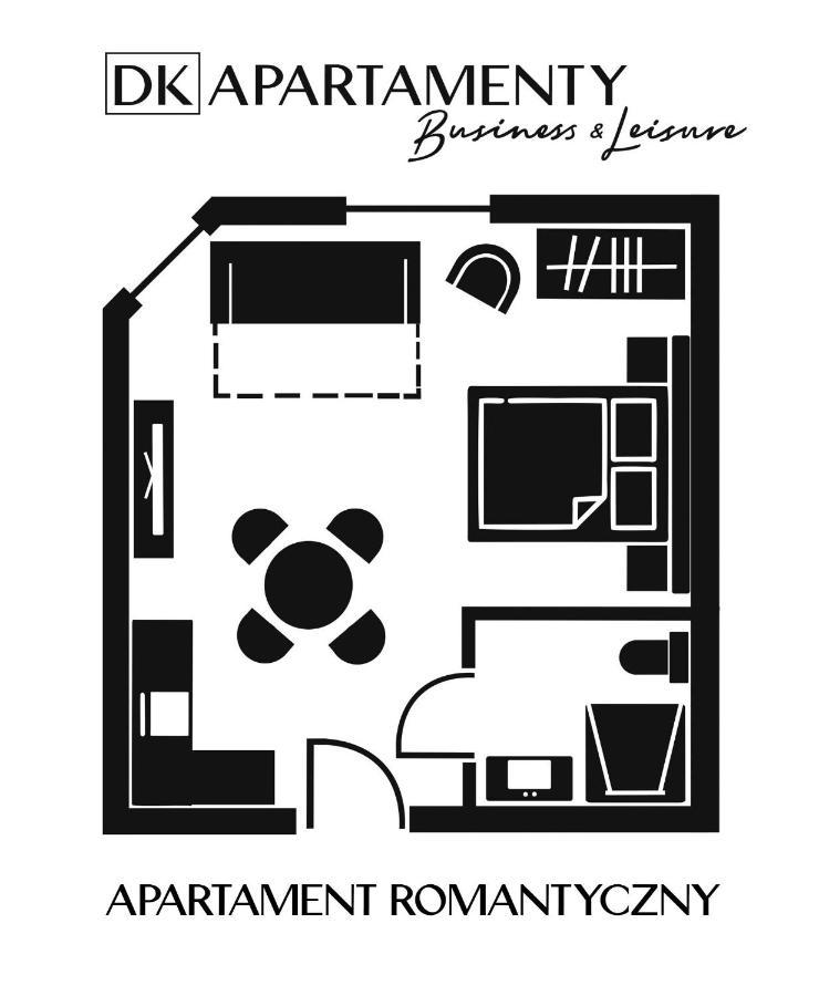 Appartamento Dk Apartament Romantyczny Olsztyn  Esterno foto
